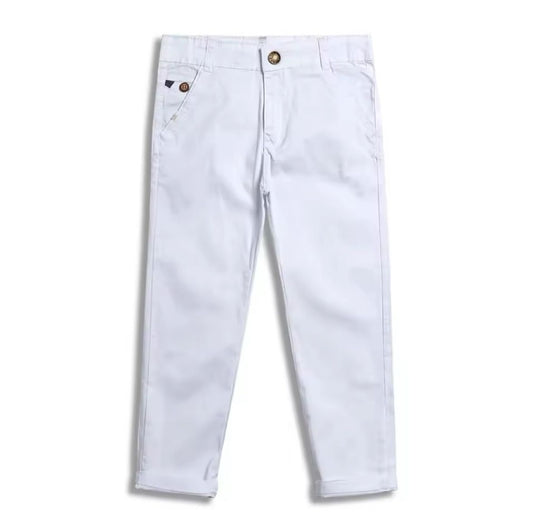 Spring New Children's Classic Style Pants Casual School Clothes Outwear